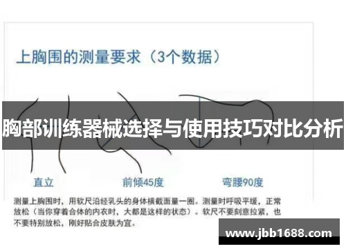 胸部训练器械选择与使用技巧对比分析